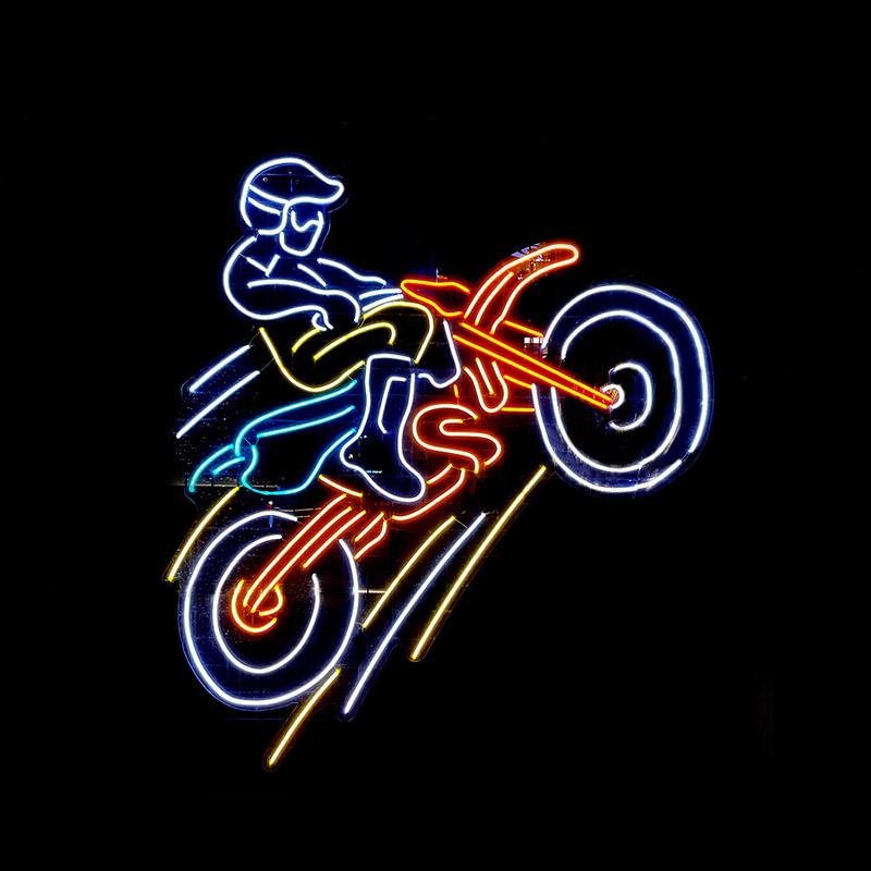 Motorcycle Neon Sign-BlingPainting-Customized Products Make Great Gifts
