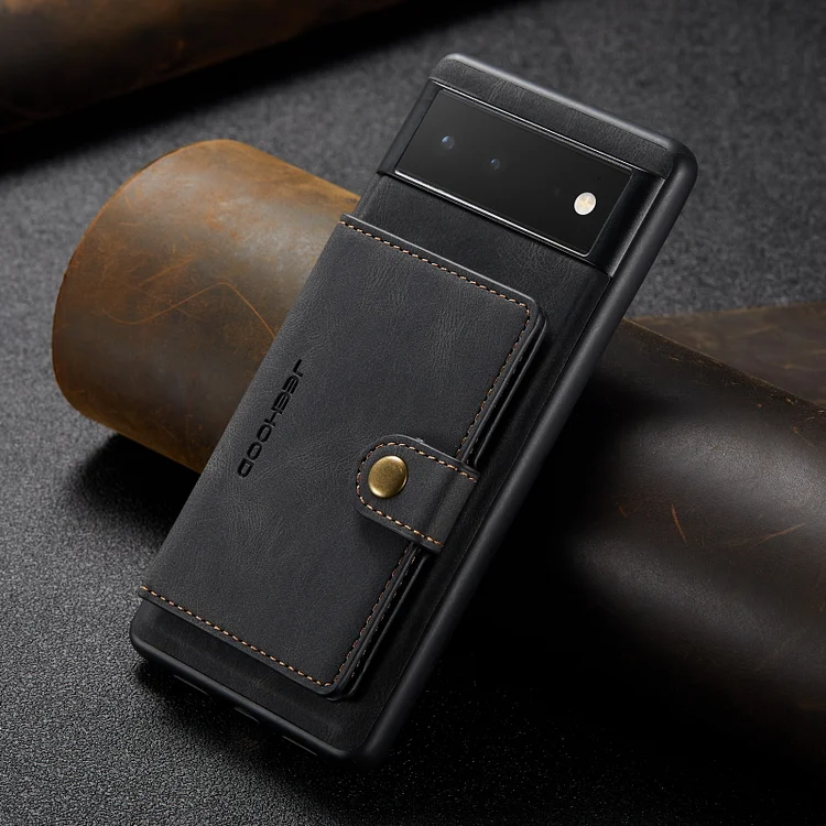 Leather Wallet Card Solt Bag Magnetic Case For Google