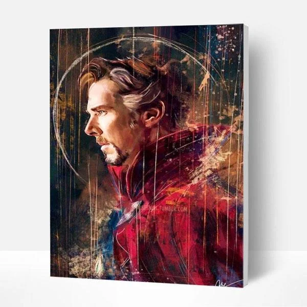 Paint by Numbers Kit - Doctor Strange-BlingPainting-Customized Products Make Great Gifts
