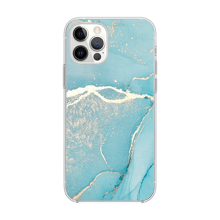Blue and Gold iPhone Case-BlingPainting-Customized Products Make Great Gifts