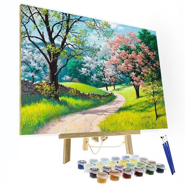 Paint by Numbers Kit - Flower Season-BlingPainting-Customized Products Make Great Gifts