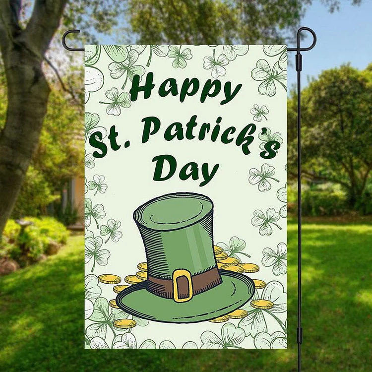 St.Patrick’s Day Garden Flag/House Flag I-BlingPainting-Customized Products Make Great Gifts