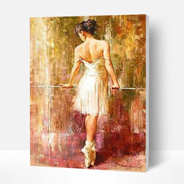 Paint by Numbers Kit - Purity Ballerina-BlingPainting-Customized Products Make Great Gifts