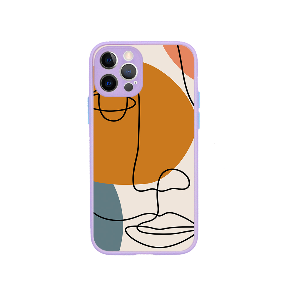 Facial Abstraction iPhone Case-BlingPainting-Customized Products Make Great Gifts