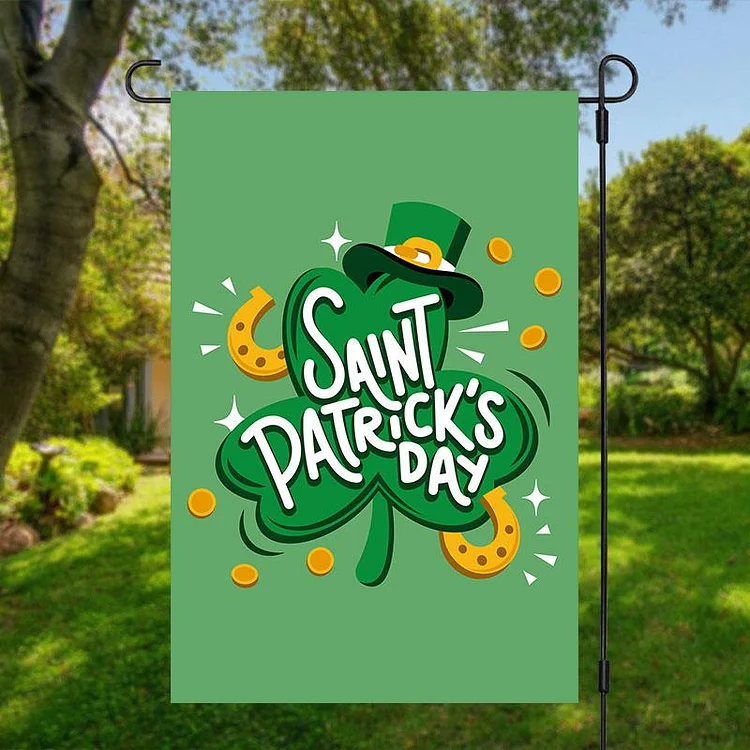 St.Patrick’s Day Garden Flag/House Flag B-BlingPainting-Customized Products Make Great Gifts