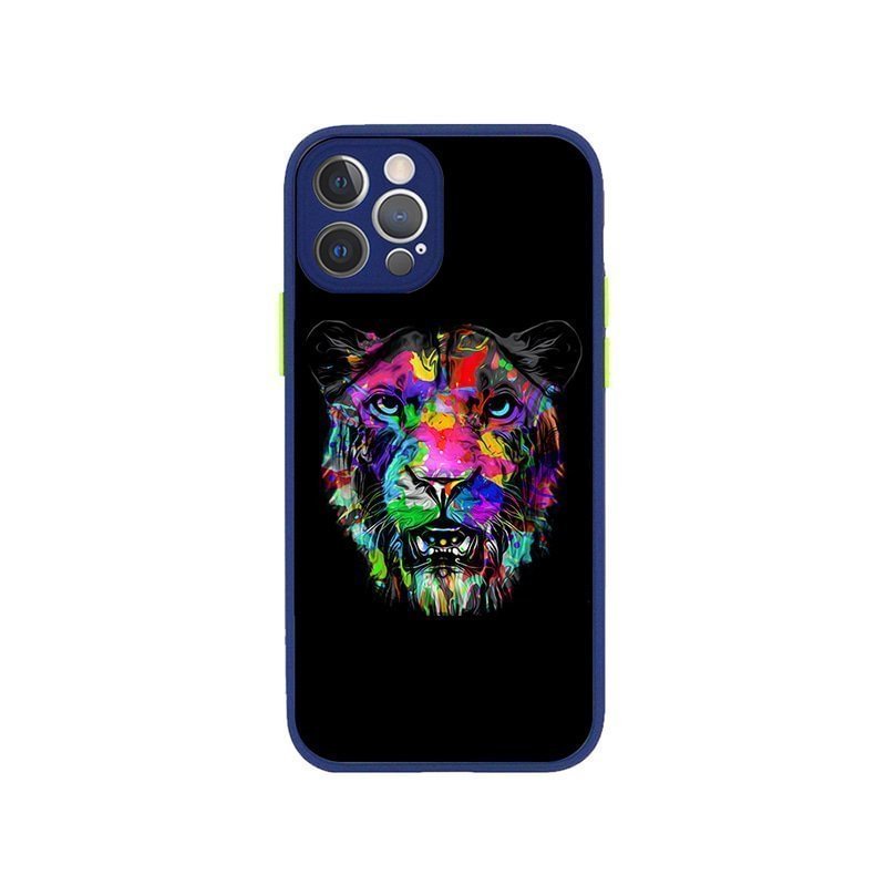 Colorful Tiger iPhone Case-BlingPainting-Customized Products Make Great Gifts