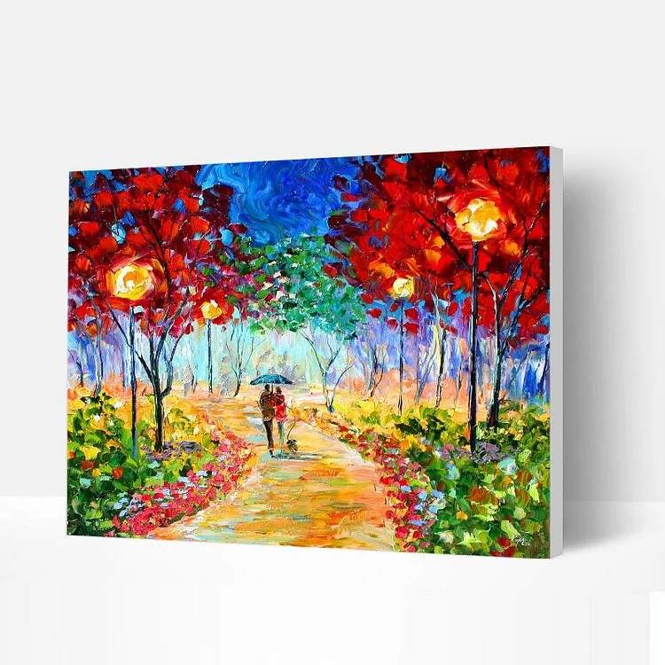 Paint by Numbers Kit -  Fantasy Forest-BlingPainting-Customized Products Make Great Gifts