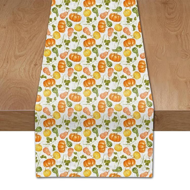 Thanksgiving Fall Table Runner J-BlingPainting-Customized Products Make Great Gifts
