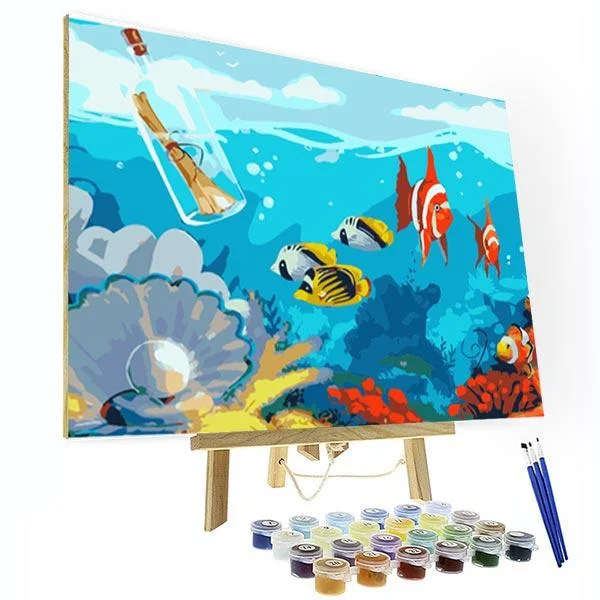 Paint by Numbers Kit - Follow The Wave-BlingPainting-Customized Products Make Great Gifts