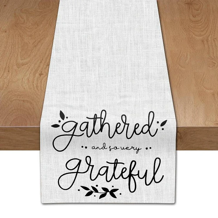 Thanksgiving Fall Table Runner I-BlingPainting-Customized Products Make Great Gifts