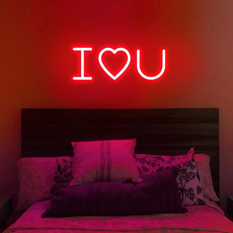 I Love You Neon Sign-BlingPainting-Customized Products Make Great Gifts