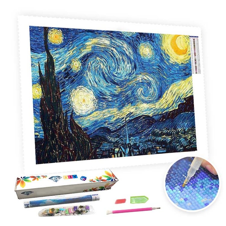 Starry Night-BlingPainting-Customized Products Make Great Gifts