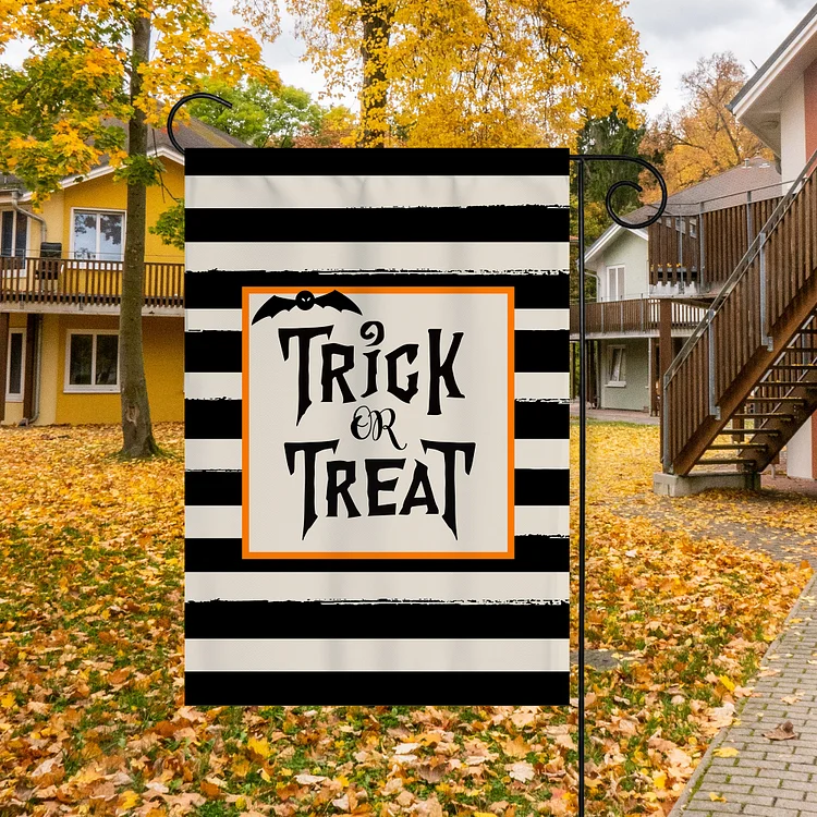 Halloween Garden Flag Double Sided Outdoors Garden Flag/House Flag-BlingPainting-Customized Products Make Great Gifts