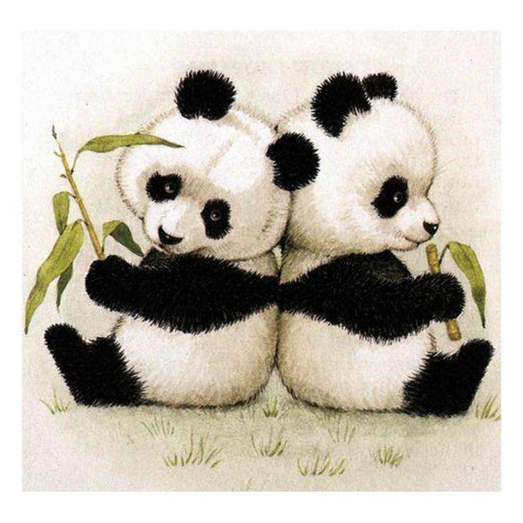 Cute Baby Panda-BlingPainting-Customized Products Make Great Gifts