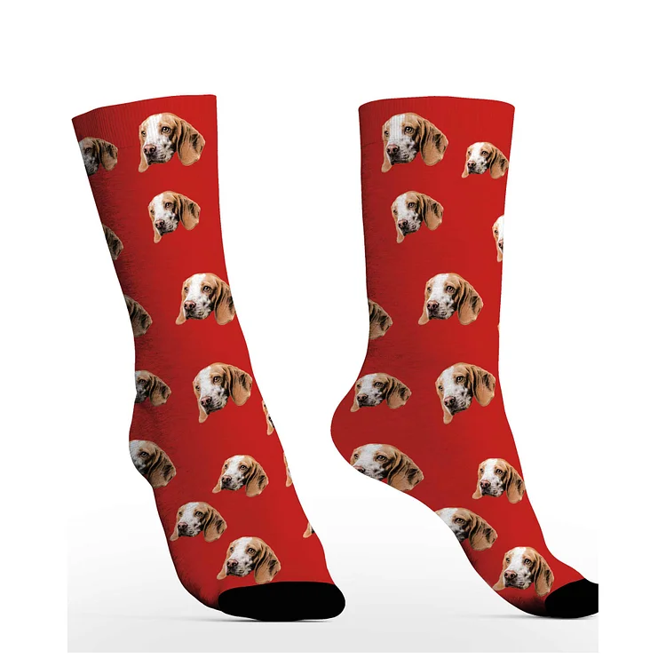 Custom Pet Face Socks with Photos-BlingPainting-Customized Products Make Great Gifts