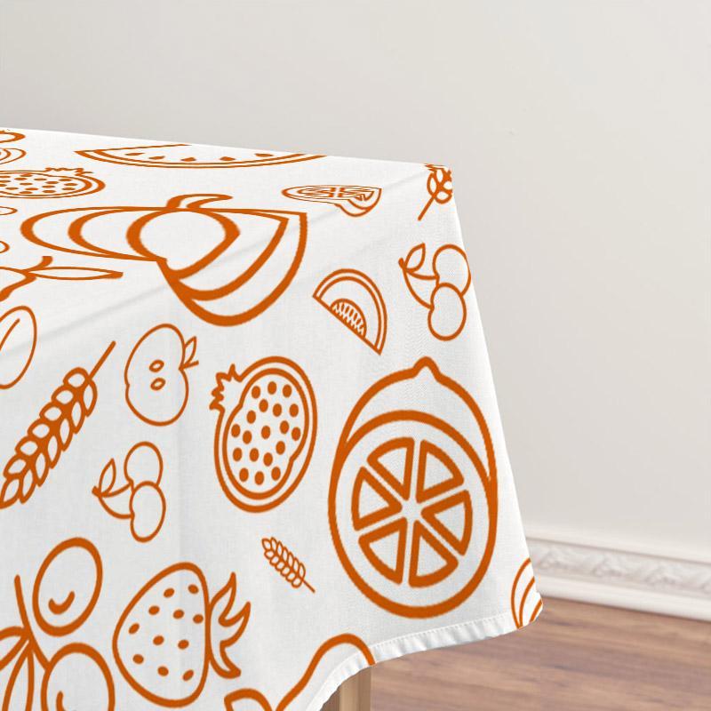 Fall Harvest Thanksgiving Tablecloth D-BlingPainting-Customized Products Make Great Gifts