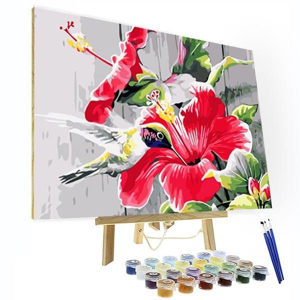 Paint by Numbers Kit - Hummingbird-BlingPainting-Customized Products Make Great Gifts