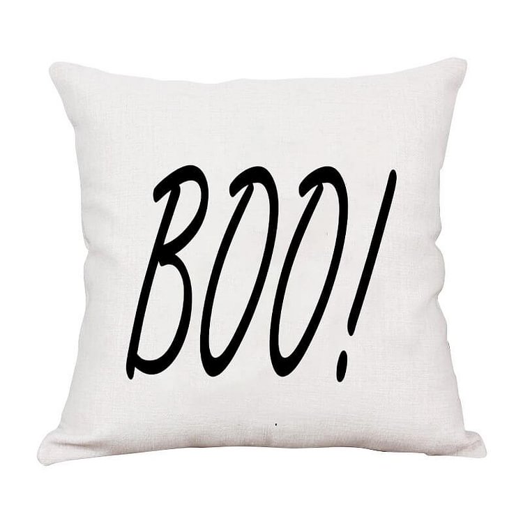Halloween Throw Pillow with Lettering C-BlingPainting-Customized Products Make Great Gifts