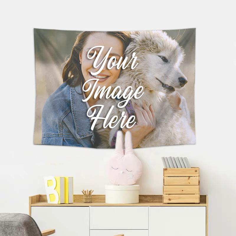 Custom Tapestry From Photo - Personalized Wall Tapestry Printing-BlingPainting-Customized Products Make Great Gifts