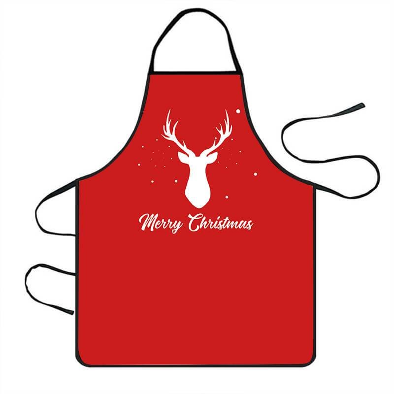 Christmas Cute Waterproof Apron D  - Cute Gifts-BlingPainting-Customized Products Make Great Gifts