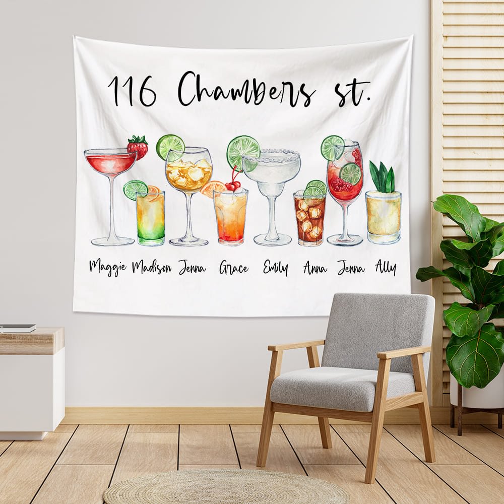Custom Tapestry From Text - Beer Festival Decoration-BlingPainting-Customized Products Make Great Gifts