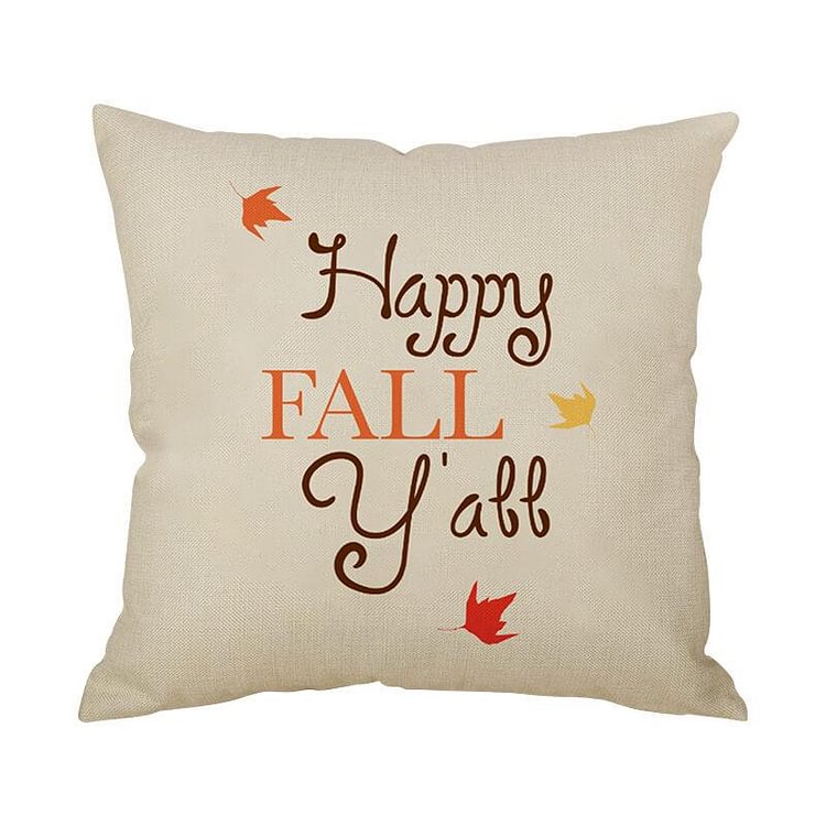 Thanksgiving Decor Text Throw Pillow E-BlingPainting-Customized Products Make Great Gifts