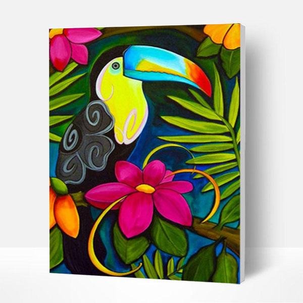 Paint by Numbers Kit - Toucan-BlingPainting-Customized Products Make Great Gifts