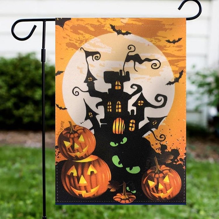 Halloween Garden Flag L-BlingPainting-Customized Products Make Great Gifts