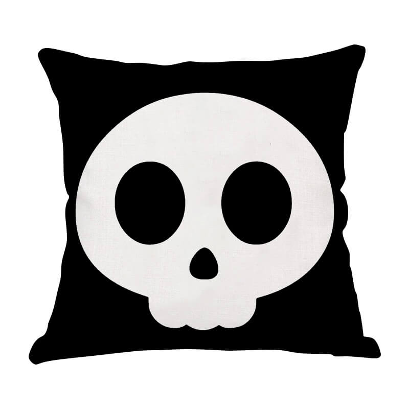 Halloween Skull Human Skeleton Throw Pillow L-BlingPainting-Customized Products Make Great Gifts