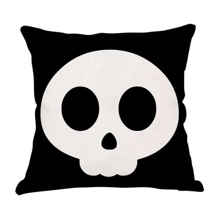Halloween Skull Human Skeleton Throw Pillow L-BlingPainting-Customized Products Make Great Gifts