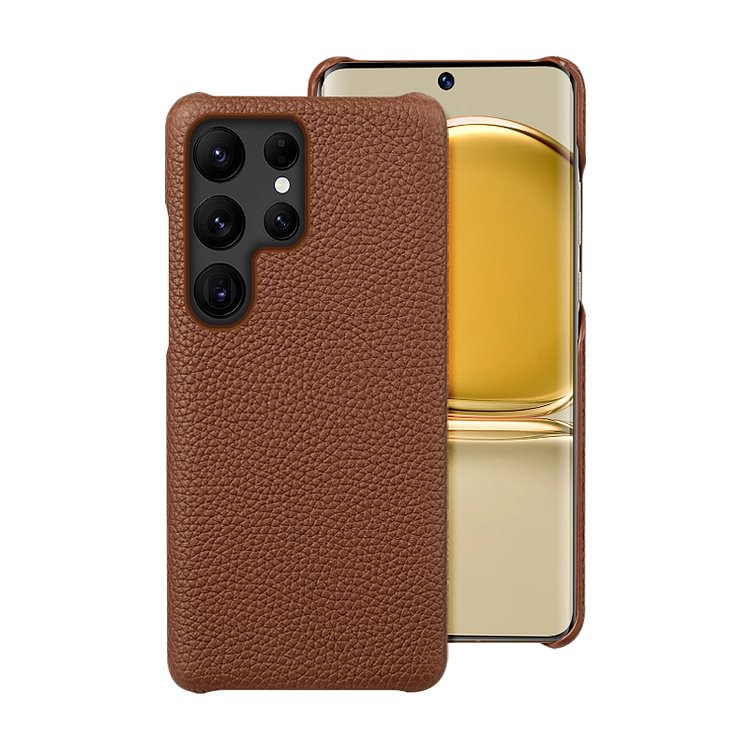 Genuine Leather Phone Cover Case For Samsung