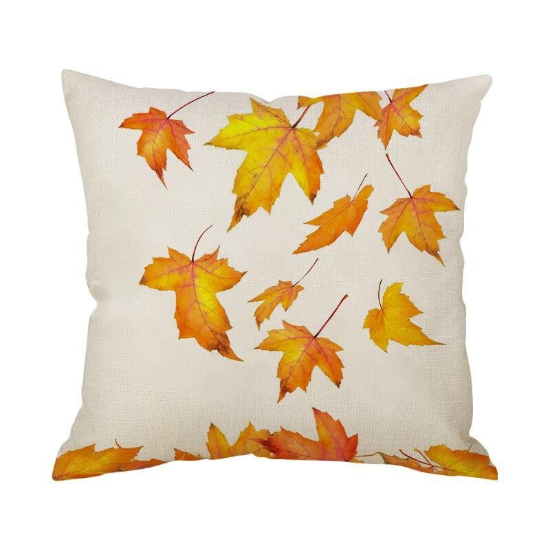 Thanksgiving Decor Leaf Throw Pillow D-BlingPainting-Customized Products Make Great Gifts