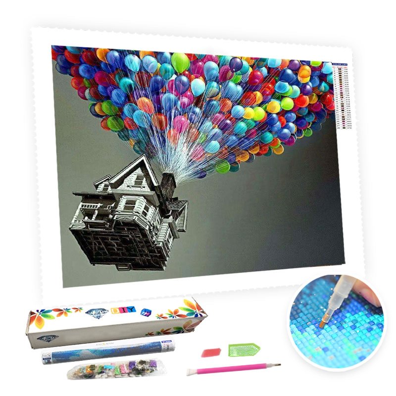 Up, Up and Away - Memorial Gifts for Grandparents 2021-BlingPainting-Customized Products Make Great Gifts