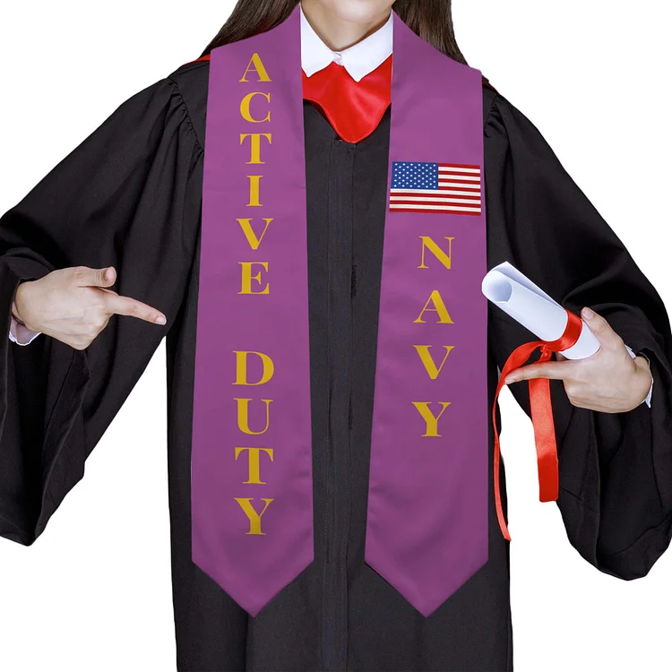 Unique College Graduation Stole, Personalized with High School Memories-BlingPainting-Customized Products Make Great Gifts