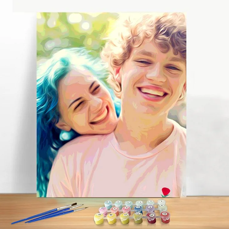 DIY Personalized Oil Painting For Your Honey - Creative Gifts 2022