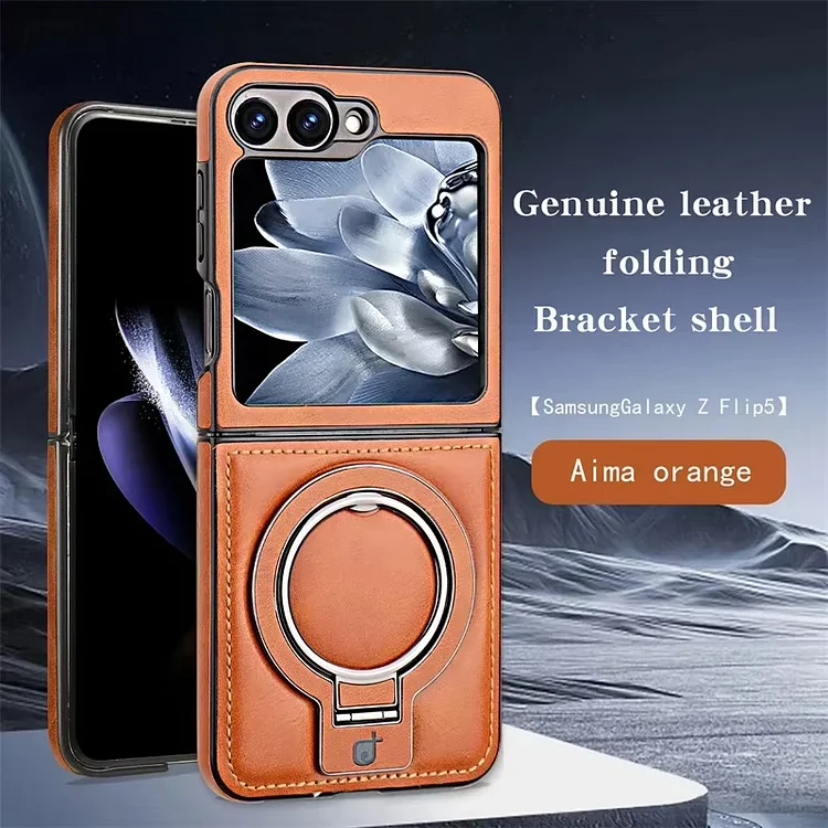 Magnetic Flip Ring Bracket Phone Case  For Samsung Z Flip 6 5 4 3