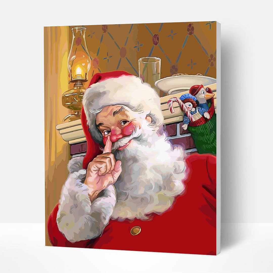 Paint by Numbers Kit - Santa Nose in 2021-BlingPainting-Customized Products Make Great Gifts