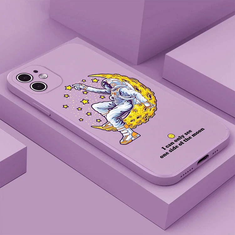 Cartoon Space Astronaut Star Phone Case For iPhone  Caseepro - High Quality Phone Cases & Covers