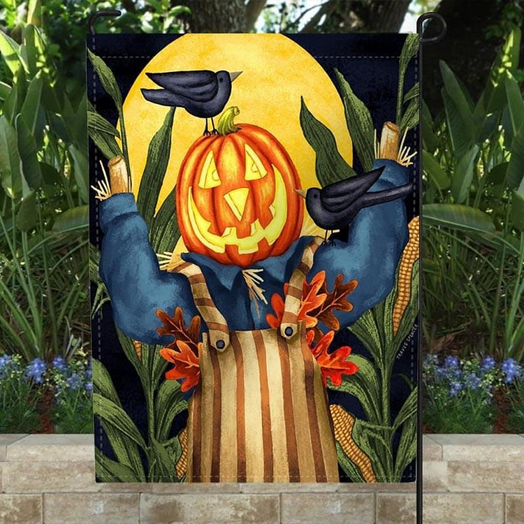 Halloween Garden Flag B-BlingPainting-Customized Products Make Great Gifts