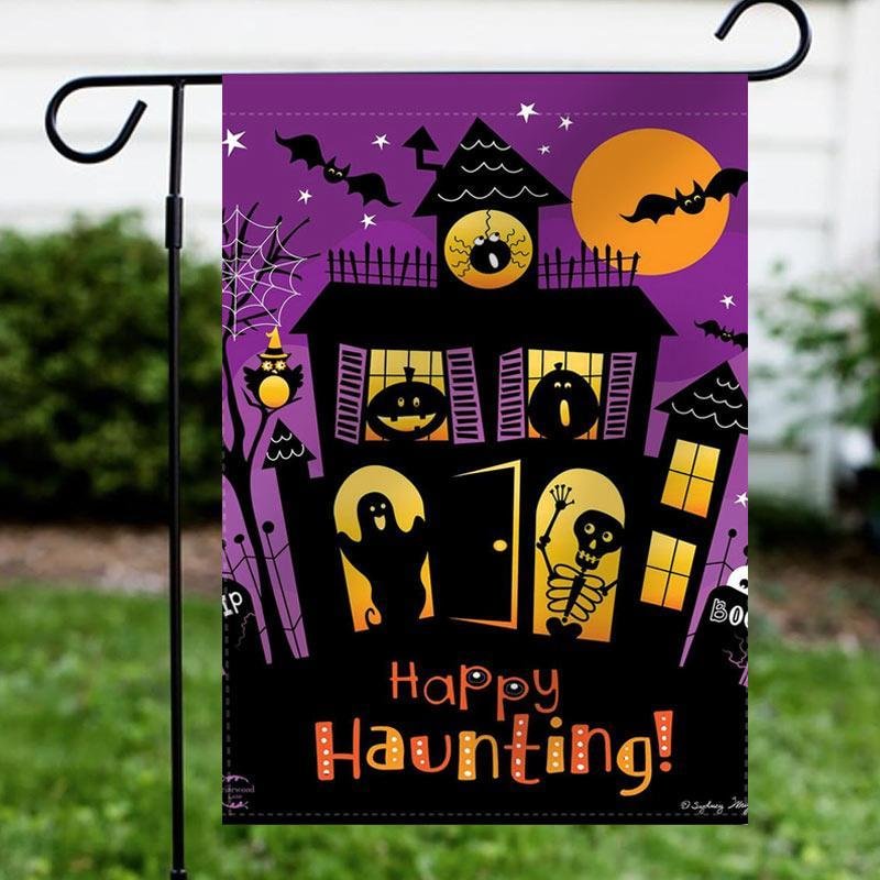 Halloween Garden Flag F-BlingPainting-Customized Products Make Great Gifts