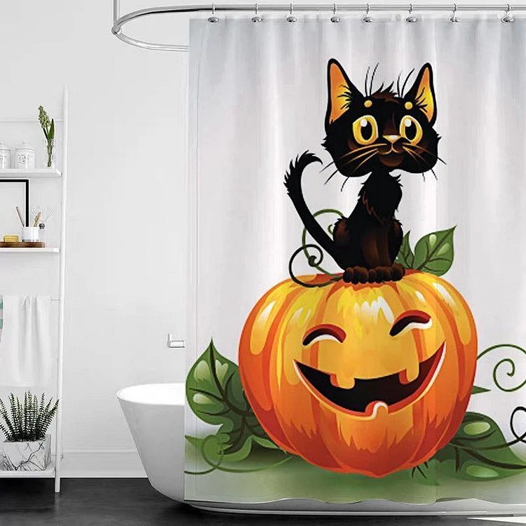Halloween Bathroom Shower Curtains K-BlingPainting-Customized Products Make Great Gifts