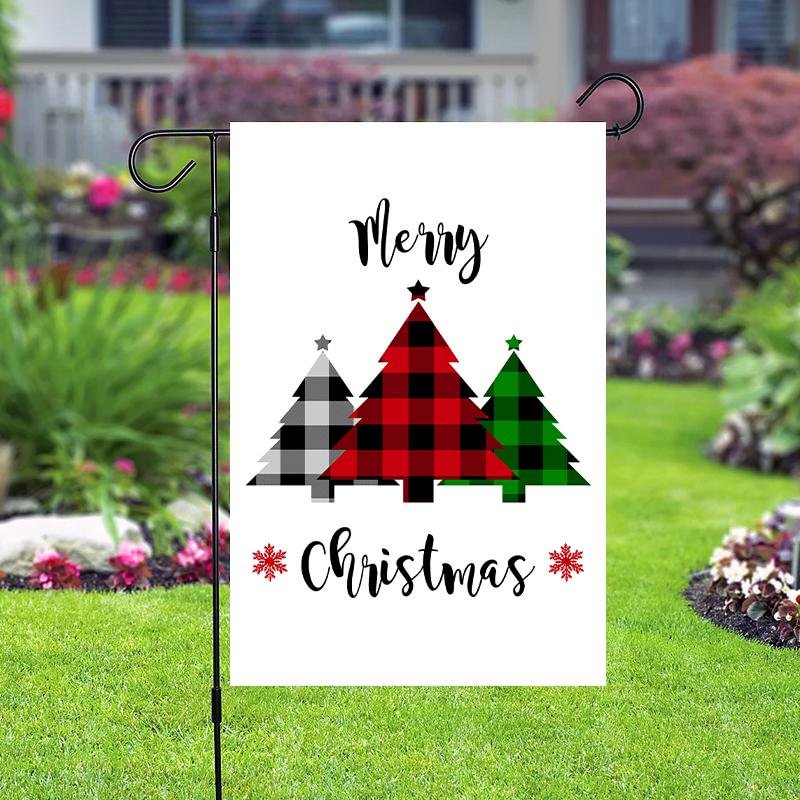 Merry Christmas Garden Flag/House Flag - 2021 Best Decor Gifts-BlingPainting-Customized Products Make Great Gifts