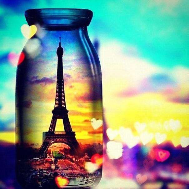 Eiffel Tower in The Bottle-BlingPainting-Customized Products Make Great Gifts
