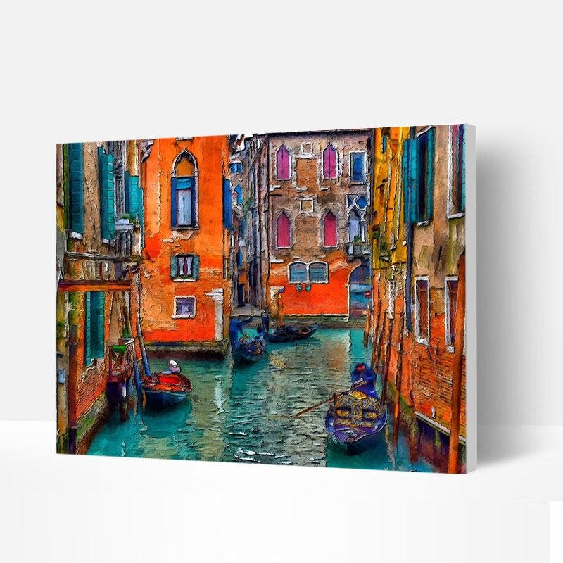 Paint by Numbers Kit - The Colors of Venice-BlingPainting-Customized Products Make Great Gifts