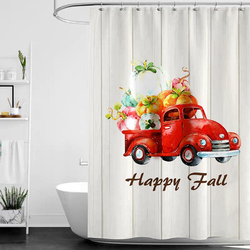 Thanksgiving Shower Curtain-BlingPainting-Customized Products Make Great Gifts