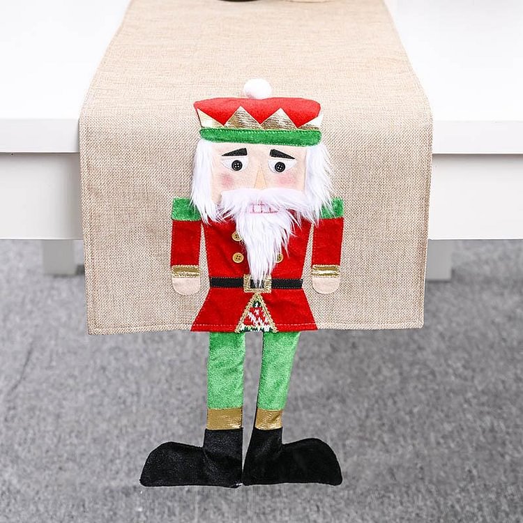 Christmas Nutcracker Table Runner, Best Gifts Decor-BlingPainting-Customized Products Make Great Gifts