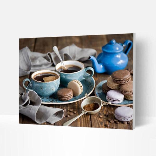 Paint by Numbers Kit -  Coffee time-BlingPainting-Customized Products Make Great Gifts
