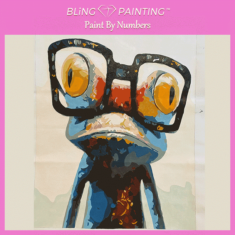 Paint by Numbers Kit Colorful Life