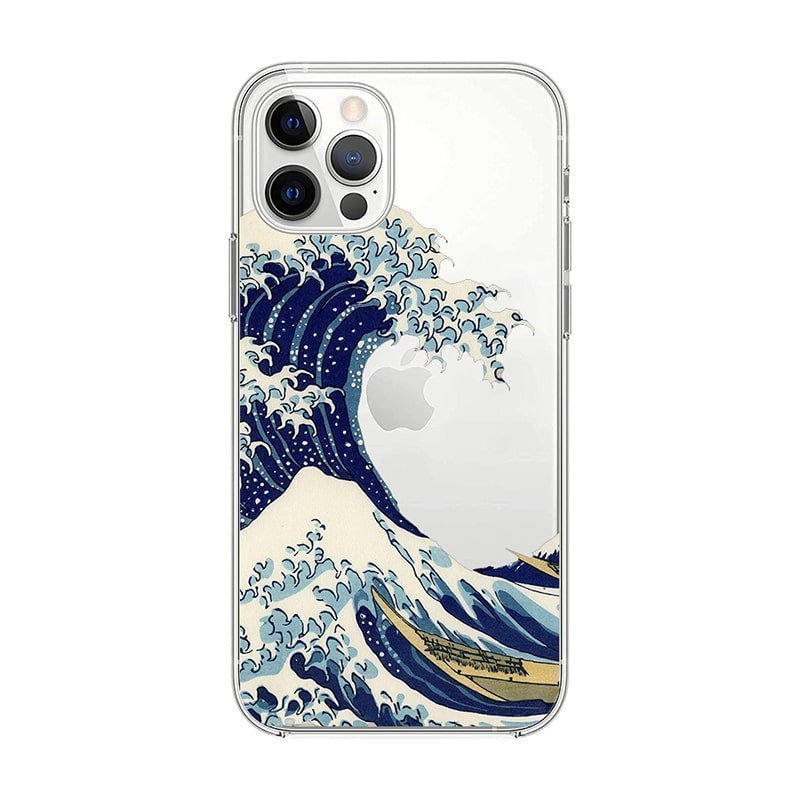 Japanese Wave iPhone Case-BlingPainting-Customized Products Make Great Gifts