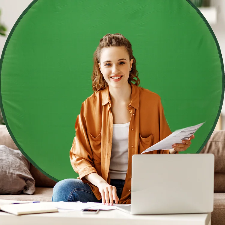 Portable Collapsible Green Screen Backdrop Background with Carry Bag-BlingPainting-Customized Products Make Great Gifts